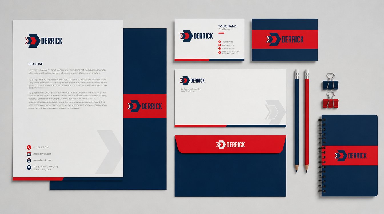 Gas Station Branding by Texas Print Design