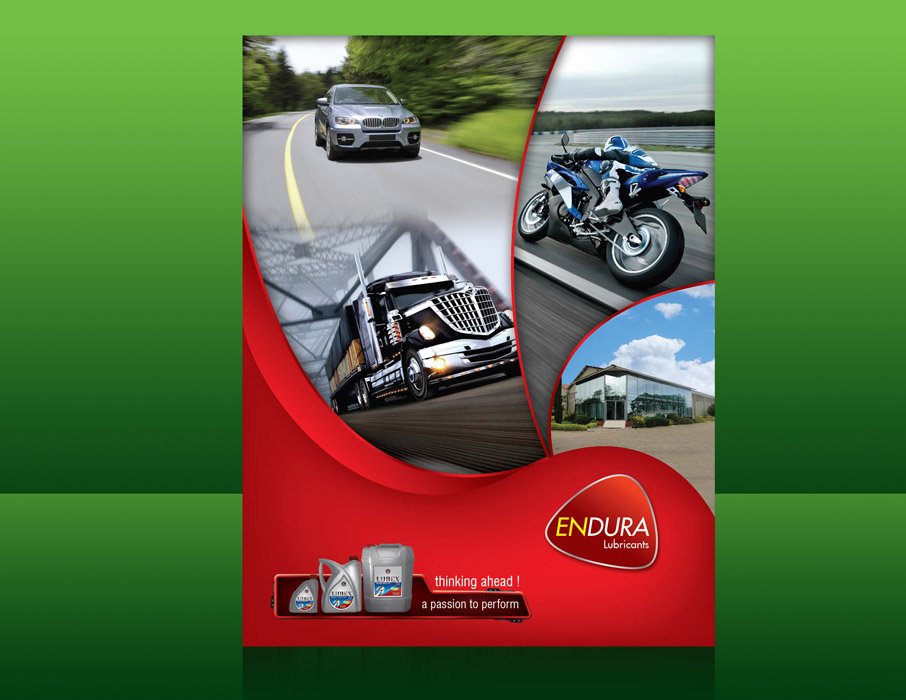 Lubex Lubricants brochure by Texas Print Design