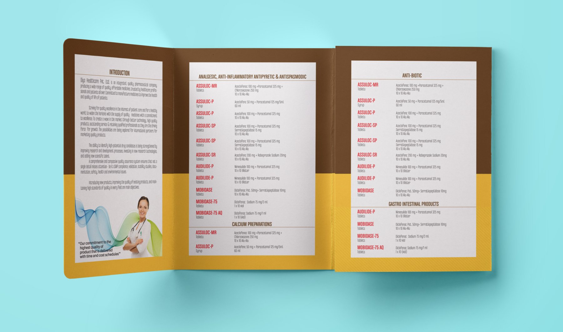 Lubex Lubricants brochure by Texas Print Design