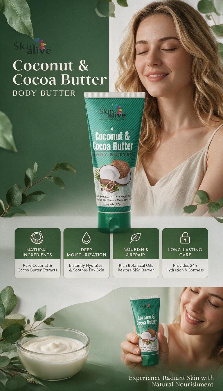 Skin Alive sunscreen packaging by Texas Print Design