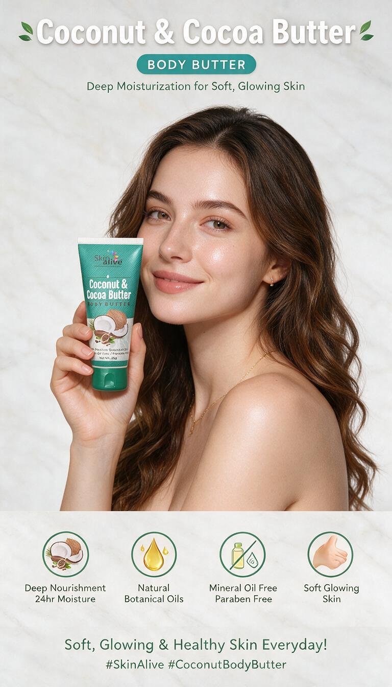 Skin Alive sunscreen packaging by Texas Print Design