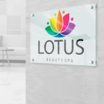 Clear Acrylic Signs - Image 2