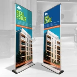 Deluxe Double-Sided Retractable Banner Stands - Image 3